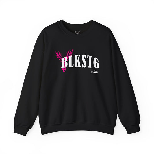 Pink Stag Sweatshirt