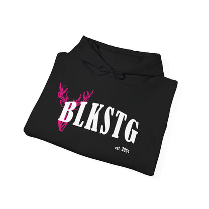 Pink Stag Hoodie